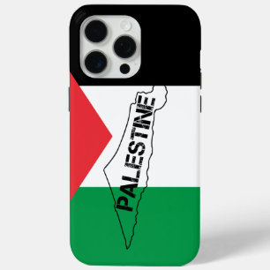 Kaart van Free Palestine Palestine op Palestine Fl iPhone 15 Pro Max Hoesje