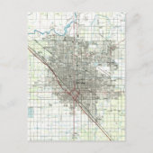  kaart van Fresno California (Voorkant)