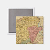 Kaart van Gaul Magneet (Voorkant / Achterkant)