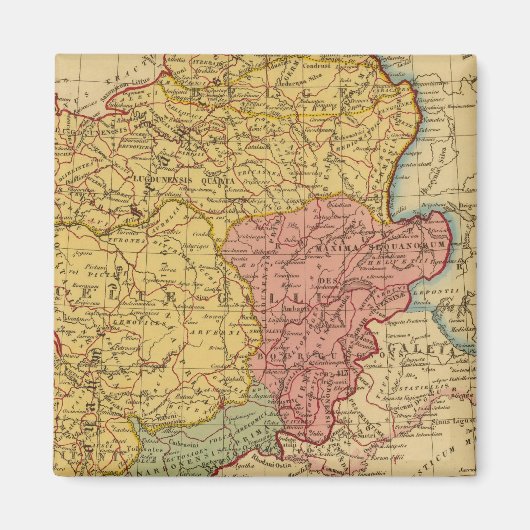 Kaart van Gaul Magneet (Voorkant)