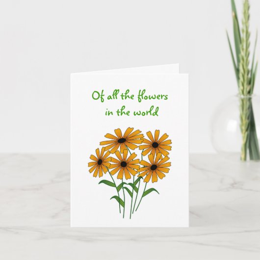 Kaart van geadopteerde moeder (Voorkant)