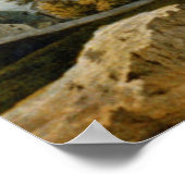  kaart van Georgetown (1855) Poster (Hoek)