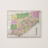  kaart van Georgië (1827) Legpuzzel (Horizontaal)