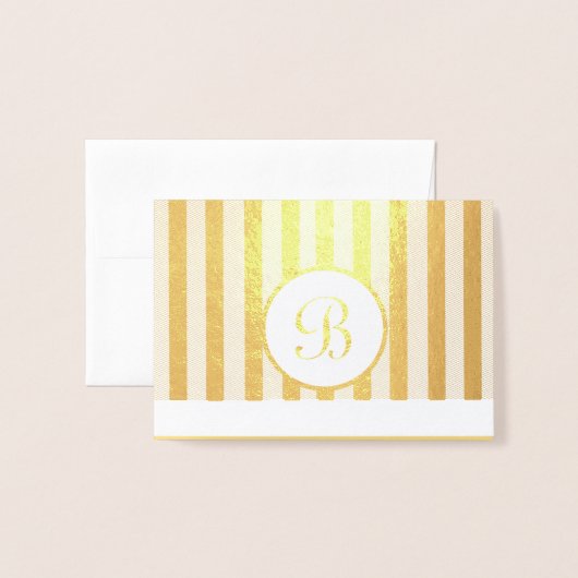 Kaart van gestripte Folie (Voorkant met envelop)