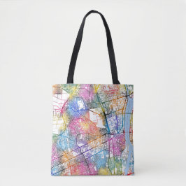 Kaart van Giza Egypte Tote Bag