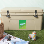 kaart van Glendalough Upper Lake Ireland Sticker (Koeler)