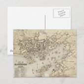  kaart van Gloucester Massachusetts (1873) (Voorkant / Achterkant)