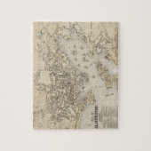  kaart van Gloucester Massachusetts (1873) Legpuzzel (Verticaal)