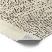 kaart van Gloucester Massachusetts (1873) Poster (Hoek)