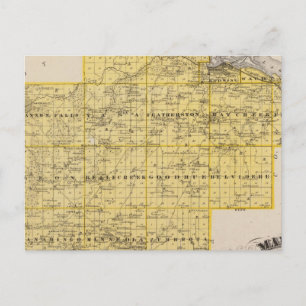 Kaart van Goodhue County, Minnesota