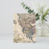 Kaart van Graecia, Macedonië, Thracia (Staand voorkant)