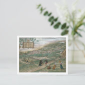 Kaart van Granada, van Civitates Orbis Terrarum, V (Staand voorkant)