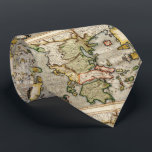 kaart van Griekenland (1596) Stropdas<br><div class="desc">Dit is een kaart van Griekenland uit 1596.</div>