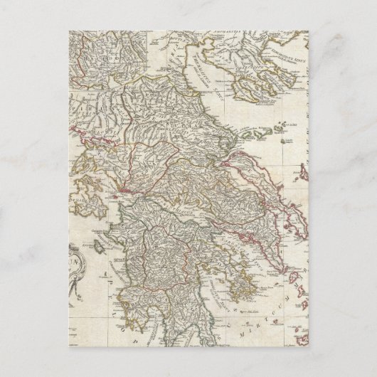  kaart van Griekenland (1794) (Voorkant)