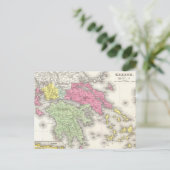 kaart van Griekenland (1853) (Staand voorkant)