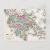  kaart van Griekenland (1855) (Voorkant)