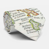  kaart van Griekenland (1903) 2 Stropdas (Opgerold)