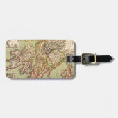  kaart van Griekenland (1903) Bagagelabel (Voorkant horizontaal)