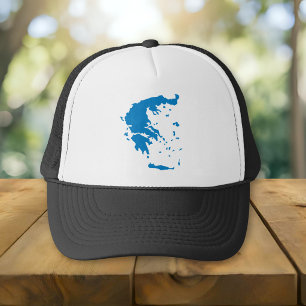 Kaart van Griekenland Trucker Pet