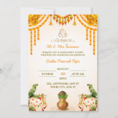 Kaart van Griha Pravesh Invitation (Voorkant)