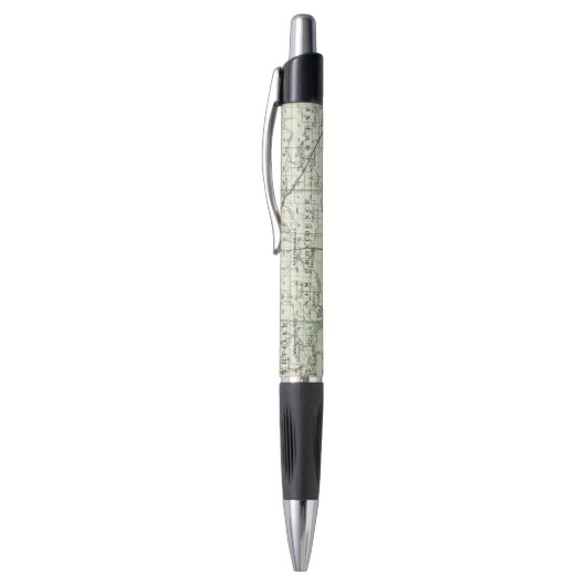 Kaart van Groene County en Carrollton Pen (Top (Verticaal))