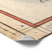  kaart van Groenland en IJsland (1694) Poster (Hoek)