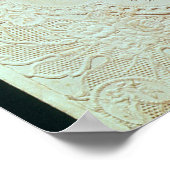 Kaart van groeten (m/v op papier) poster (Hoek)