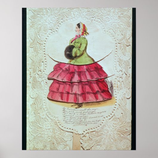 Kaart van groeten (m/v op papier) poster (Voorkant)