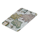 Kaart van Groot-Brittannië | 1631 Magneet (Linkerzijde)
