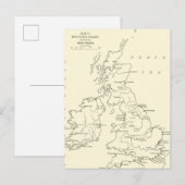 Kaart van Groot-Brittannië | Gezondheidsrapporten (Voorkant / Achterkant)