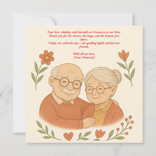 Kaart van grootouderdag (Achterkant)