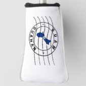Kaart van Guam, poststempel Golfheadcover (Draai 90)