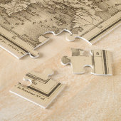 kaart van Guatemala (1825) Legpuzzel (Zijkant)