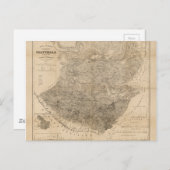  kaart van Guatemala (1859) (Voorkant / Achterkant)