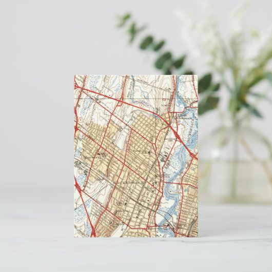 kaart van Hackensack NJ (1940) (Staand voorkant)