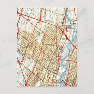 kaart van Hackensack NJ (1940)