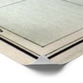 kaart van Halifax Nova Scotia (1890) Poster (Hoek)