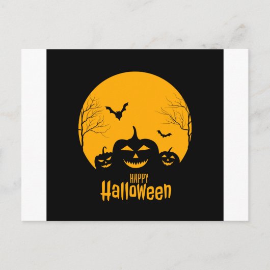 Kaart van halloween (Voorkant)