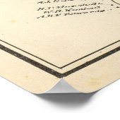  kaart van Hampton Beach NH (1892) Poster (Hoek)