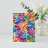 Kaart van Harare Zimbabwe (Staand voorkant)