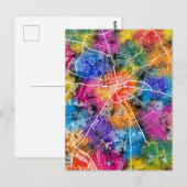 Kaart van Harare Zimbabwe (Voorkant / Achterkant)