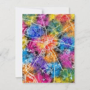 Kaart van Harare Zimbabwe