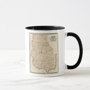 Kaart van Harrison County Mok