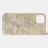 Kaart van Harrison County, staat Iowa Case-Mate iPhone Case (Achterkant (horizontaal))