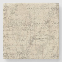 Kaart van Harrison County, staat Iowa