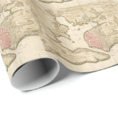  kaart van Havana Cuba (1740) Cadeaupapier (Rol Hoek)