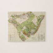 kaart van Hawaï (1906) Legpuzzel (Horizontaal)