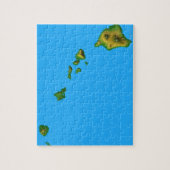 Kaart van Hawaii Legpuzzel (Verticaal)