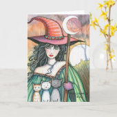 Kaart van heks en trio - Molly Harrison (Gele Bloem)