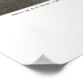 KAART VAN HELENA MONTANA 1875 POSTER (Hoek)